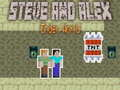 Gêm Steve a Alex: Diwedd y Byd ar-lein