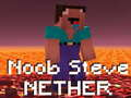 Gêm Noob Steve Nether ar-lein