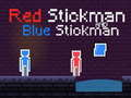 Gêm Stickman Gwyn a Stickman Glas ar-lein