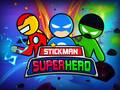 Gêm Stickman Super Hero ar-lein