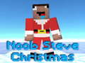 Gêm Noob Steve Nadolig ar-lein