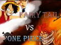 Gêm Fairy Tail yn erbyn One Piece ar-lein
