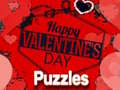 Gêm Puzzles Dydd Gŵyl San Valentine Hapus ar-lein