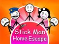 Gêm Stickman: Ffoi o'r Cartref ar-lein