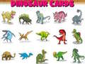 Gêm Cardiau Dinosor ar-lein