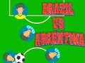 Gêm Brazil yn erbyn Argentina ar-lein
