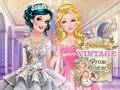 Gêm FFrocks Prom Vintage y Frenhines ar-lein