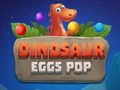 Gêm Pop Wyau Dineosor ar-lein