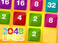 Gêm 2048 Linellau ar-lein