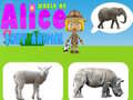 Gêm Byd Alice: anifeiliaid babi ar-lein
