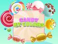 Gêm Candy trwy Liwiau ar-lein