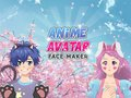 Gêm Creawdwr Wyneb Avatar Anime ar-lein