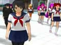 Gêm Sakura Merch Ysgol Yandere Simwleiddwr ar-lein