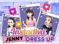 Gêm Instadiva Jenny: Dyddiad ar-lein