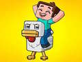 Gêm Noob Fferm Cyw iâr Tycoon ar-lein