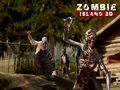 Gêm Ynys Zombie 3D ar-lein