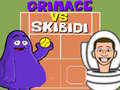 Gêm Grimace yn erbyn Skibidi ar-lein