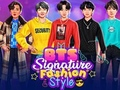 Gêm Arddull Ffasiwn BTS ar-lein