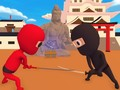 Gêm Stickman Ninja: Y ffordd Shinobi ar-lein