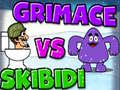 Gêm Grimace yn erbyn Skibidi ar-lein