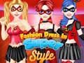Gêm Ffrog Ffasiwn Yn Super Styli ar-lein