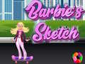 Gêm Sketch Barbie ar-lein