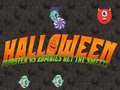 Gêm Halloween: Monster yn erbyn Zombie ar-lein