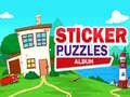 Gêm Albwm Puzzlau Sticeri ar-lein