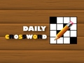 Gêm Crosword dyddiol ar-lein