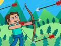 Gêm Ymosodiad Monster Noob Archer ar-lein
