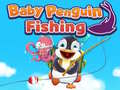 Gêm Pysgota gyda'r Pinguin Babi ar-lein
