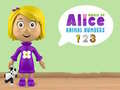 Gêm Byd Rhifau Anifeiliaid Alice ar-lein