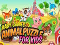 Gêm Gêmiau i Fabis: Puzzle Anifeiliaid ar gyfer Plant ar-lein