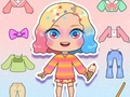 Gêm Salon Makeup Chibi Doll ar-lein