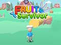 Gêm Survivor Ffrwythau ar-lein