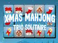 Gêm Solitaire Mahjong Nadolig Trio ar-lein