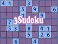 Gêm 3 Sudoku ar-lein