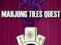 Gêm Cwestiwn Tyllau Mahjong ar-lein
