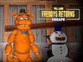 Gêm Dychweliad Freddy: Dianc o'r pentref ar-lein