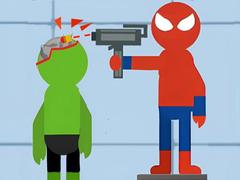 Gêm Superhero Bwllet ar-lein