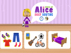 Gêm Byd Rutine Dyddiol Alice ar-lein