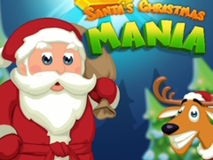 Gêm Mania Nadolig Santa ar-lein