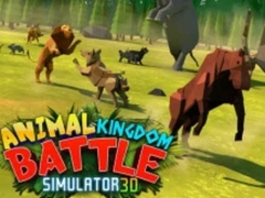 Gêm Simulatiad Brwydr y Deyrnas Anifeiliaid 3D ar-lein