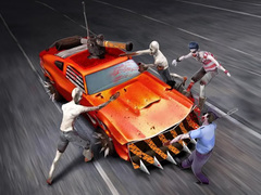 Gêm Gyrrwr Zombie ar-lein