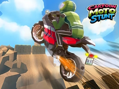 Gêm Stunts Moto Cartwn ar-lein
