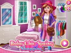 Gêm Siopa Gwanwyn Boho Chic ar-lein