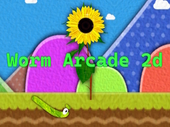 Gêm Worm Arcade 2D ar-lein