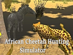 Gêm Simulatiwr Saffradu Cheetah Affricanaidd ar-lein