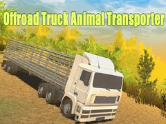Gêm Trosglwyddo Anifeiliaid Trac Offroad ar-lein