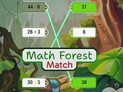 Gêm Cystadleuaeth Mathemateg y Goedwig ar-lein